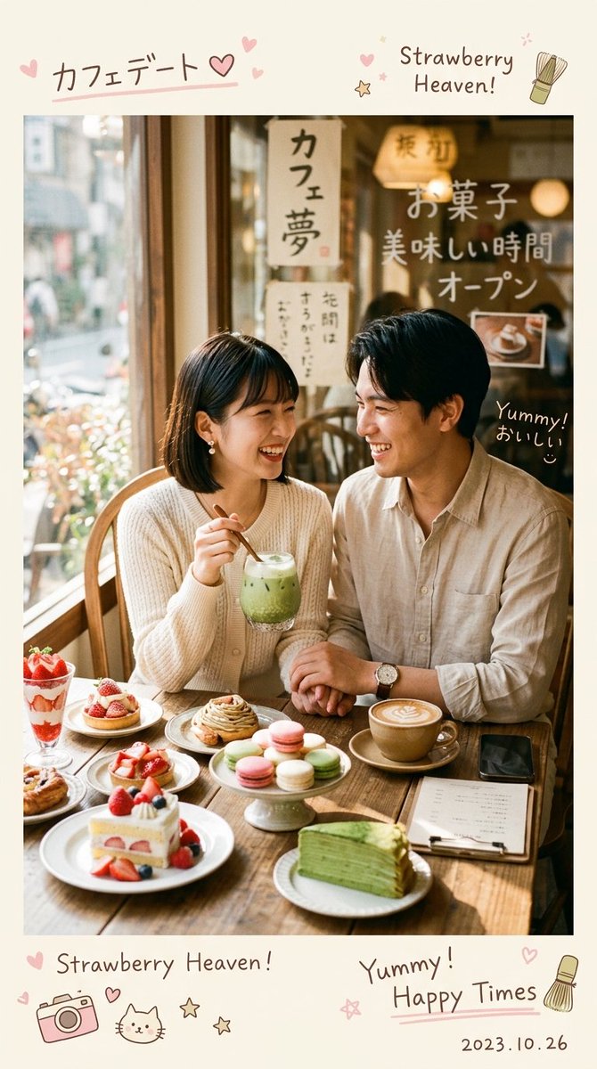 日式甜品约会探店样图:日式抹茶甜品下午茶